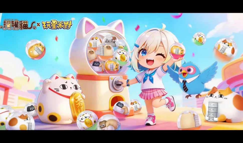 《玩星派對》×《招罐貓》聯動好評進行中！