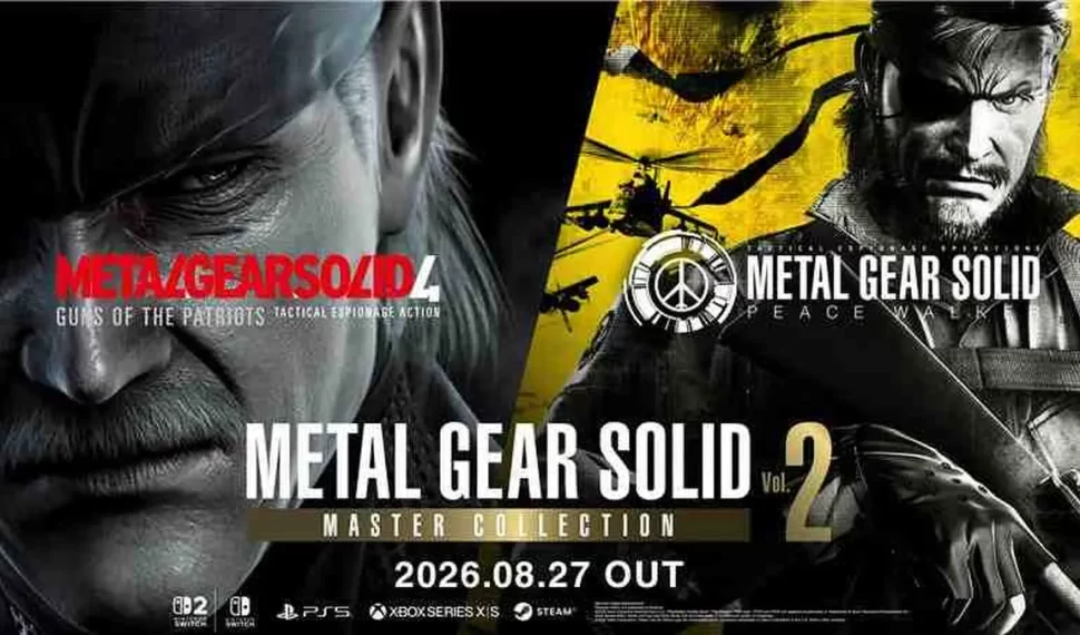 《METAL GEAR SOLID: COLECCIÓN MAESTRA Vol. 2》將於8月27日推出！