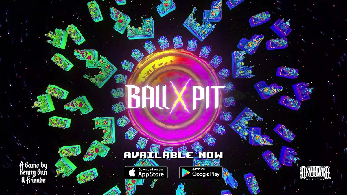 《戰球坑洞 BALL x PIT》今日正式登上行動裝置！