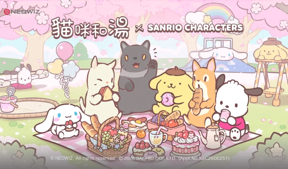 NEOWIZ 推出貓咪和湯 × 三麗鷗明星聯動合作活動！