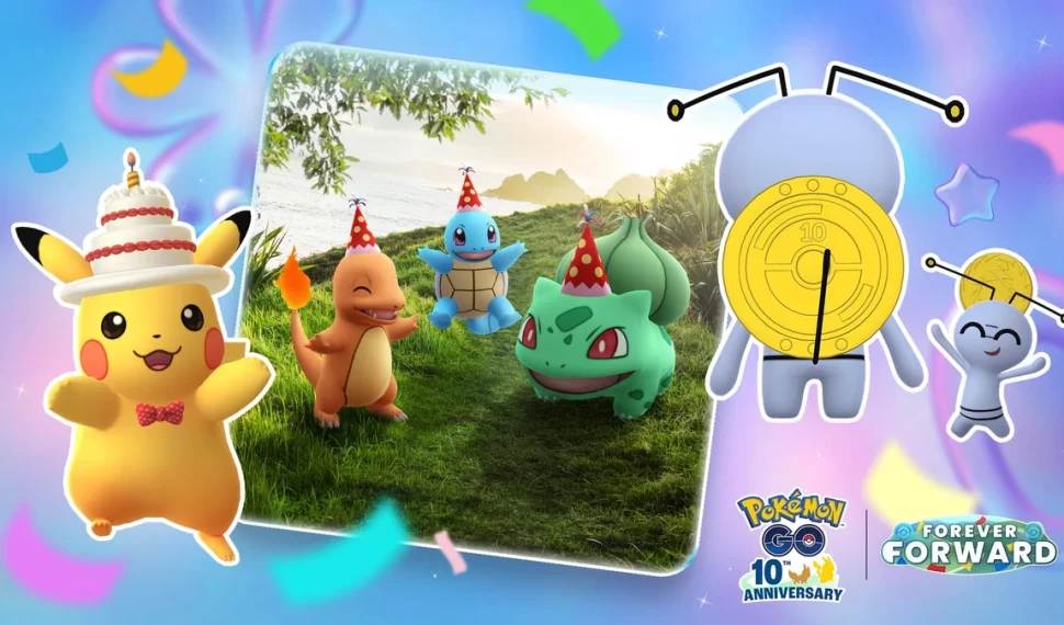 《Pokémon GO》今釋出七月「10週年紀念」活動資訊！