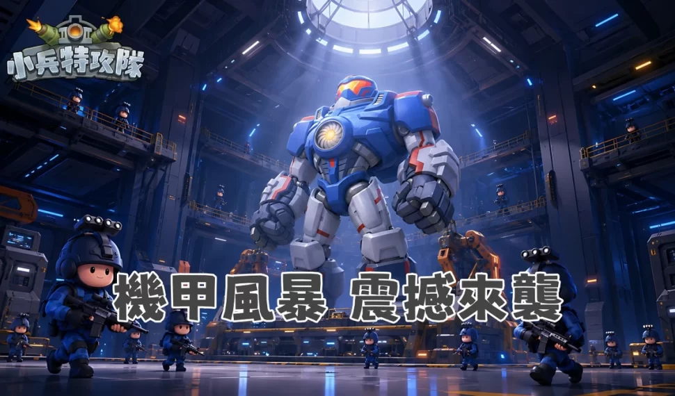 《小兵特攻隊》全新超級機甲主宰-P5降臨！