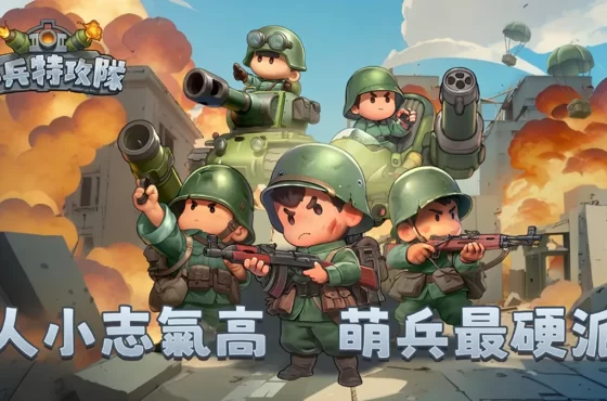 P 版軍武塔防手遊《小兵特攻隊》搶先全球開放 Google Play 測試 九大兵種武力公開! 九大兵種武力公開!