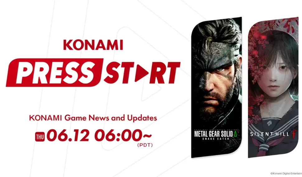 Konami 官方情報節目系列「 Konami Press Start 」宣布『 宣布『 Silent Hill 』重製與『 Metal Gear Solid δ: Snake Eater 』的線上對戰模式「 Fox Hunt 」等消息！