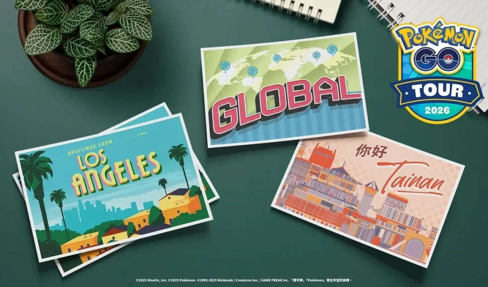 「Pokémon Go Tour 2026 」日期公開！