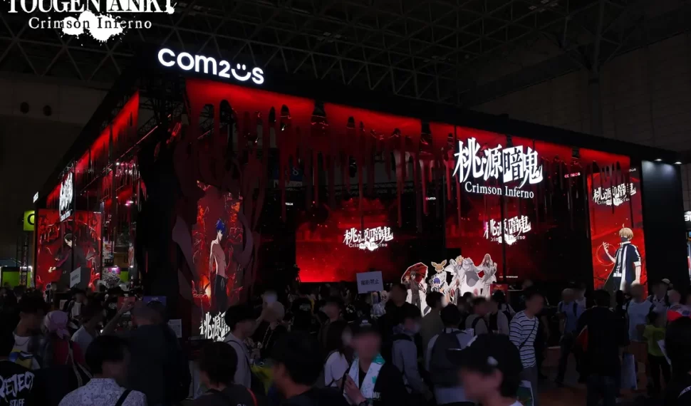 COM2US 《桃源暗鬼 Crimson Inferno 》亮相東京電玩展 2025！