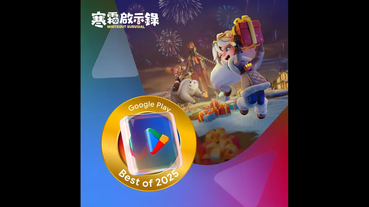 《寒霜啟示錄》榮獲 Google Play 年度最佳持續影響力遊戲！