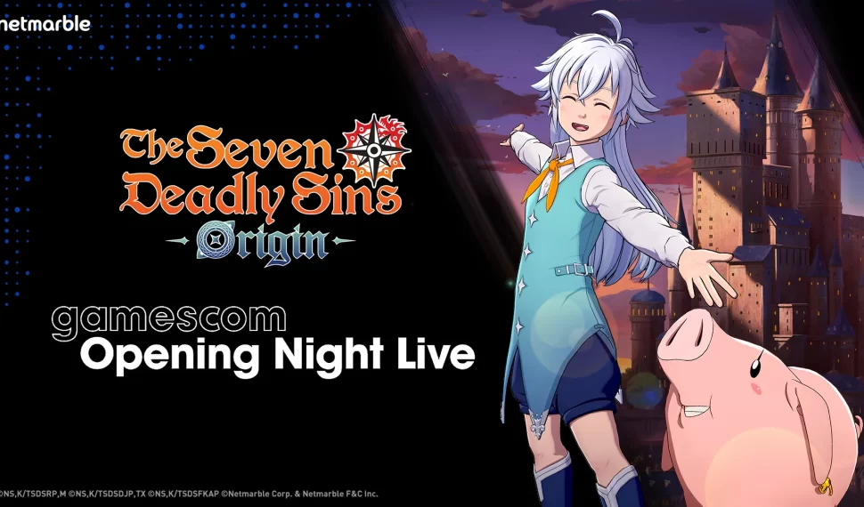 網石旗下開放世界RPG《七大罪：Origin》 將於8月19日Gamescom 2025 Opening Night Live揭曉全新預告片