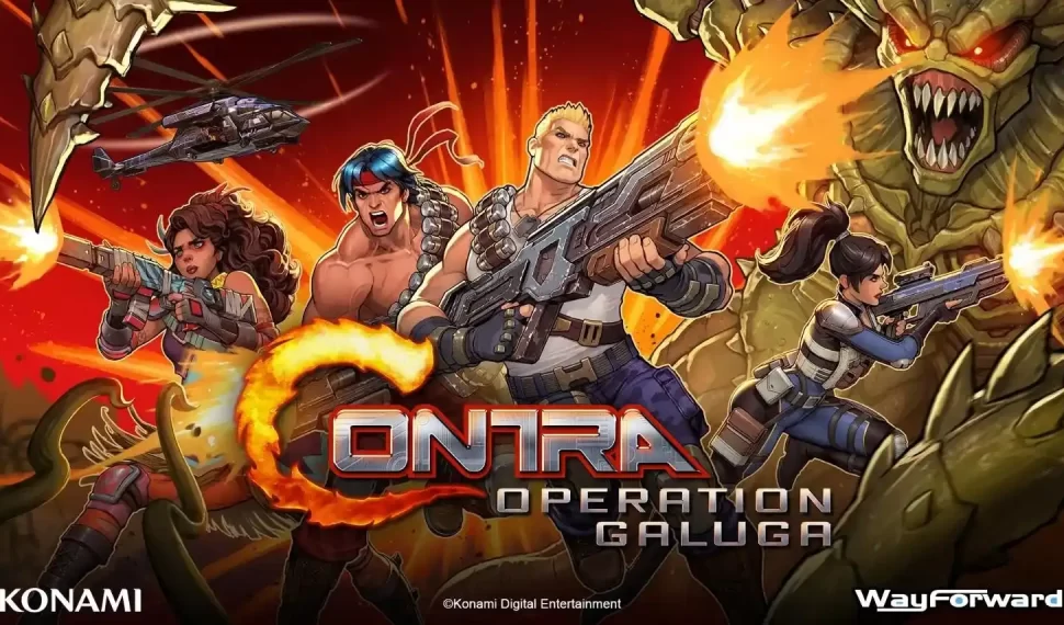 CONTRA: OPERATION GALUGA 現已推出！ KONAMI 與 WayForward 傳承定義橫向動作射擊類型系列作突破性新作品殺進遊戲主機與 PC！