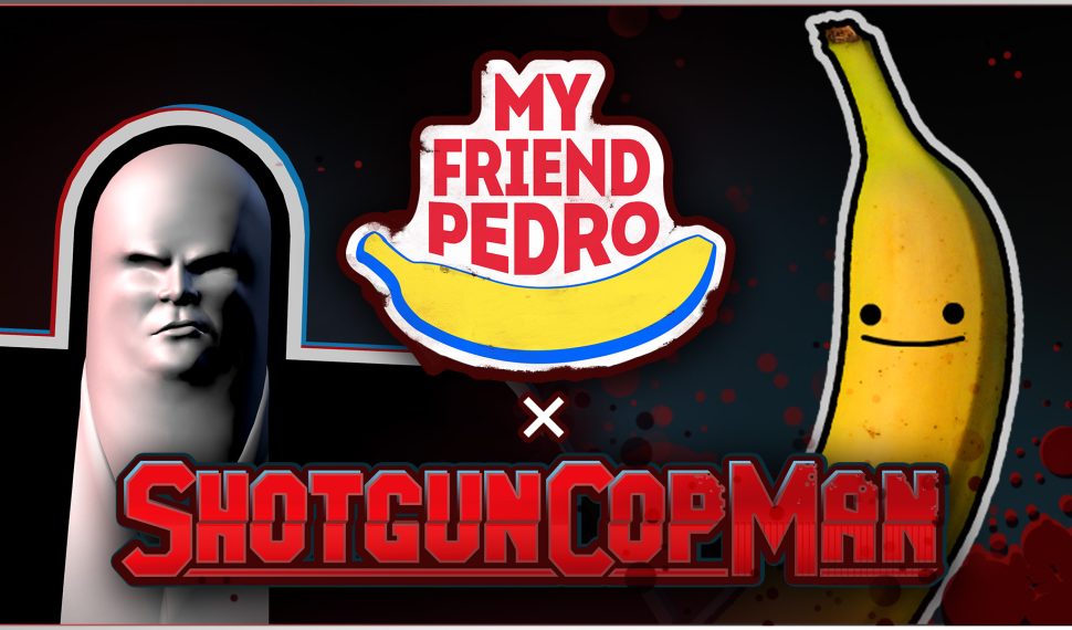 Devolver Digital 平台射擊遊戲《霰彈警長 Shotgun Cop Man 》攜手《我的朋友佩德羅 Mi amigo Pedro 》掀翻地獄!限時優惠八折 , DLC 免費更新 Devolver Digital 平台射擊遊戲《霰彈警長 Shotgun Cop Man 》攜手《我的朋友佩德羅 Mi amigo Pedro 》掀翻地獄!限時優惠八折 , DLC 免費更新