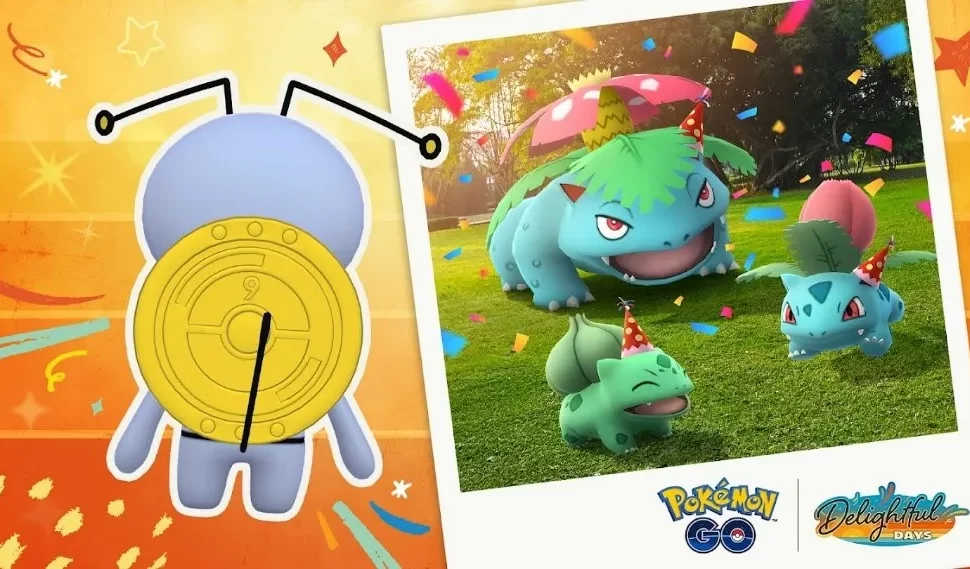 與《 Pokémon Go》 9 週年紀念派對一同歡慶第 9 年! 與《 Pokémon Go》 9 週年紀念派對一同歡慶第 9 年!