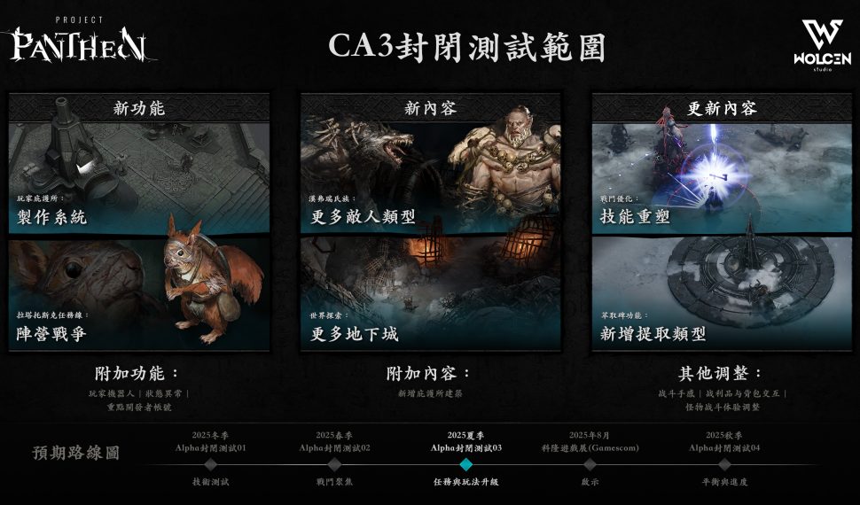 黑暗奇幻 RPG 《Proyecto Panteón 》封測 3 將於 7月開放亞洲玩家參與 , 新增製作與終極技能系統 黑暗奇幻 RPG 《Proyecto Panteón 》封測 3 將於 7月開放亞洲玩家參與 , 新增製作與終極技能系統