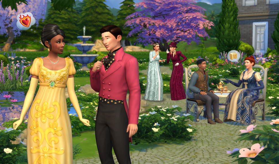 柏捷頓夫人的假面舞會降臨 Los Sims 4，最引人入勝的約即將展開
