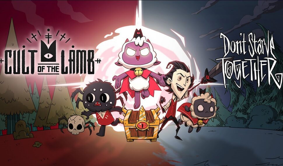 最萌邪教養成《進擊羔羊傳說 Cult of the Lamb》攜手生存遊戲《饑荒連機版 Don’t Starve Together》歡慶周年，特價 65 折再享連動免費更新