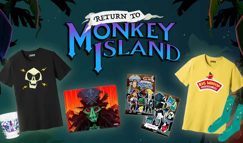 好評滿載、經典 IP《重返猴島 Return to Monkey Island》今日起開始販售首波官方週邊商品 好評滿載、經典 IP《重返猴島 Return to Monkey Island》今日起開始販售首波官方週邊商品