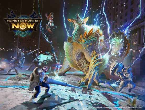 Monster Hunter Now 重大更新「雪花散亂之碧雷」即將推出！