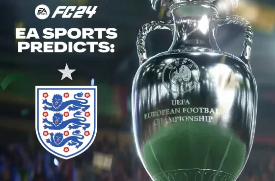 EA SPORTS™ 預測英格蘭隊將高舉 UEFA EURO 2024™ 冠軍盃