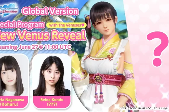 國際版、日文版同時登場的新女神（CV：近藤玲奈）亮相 ～國際版特別節目決定於 6 月 27 日（四）19:00 播出～