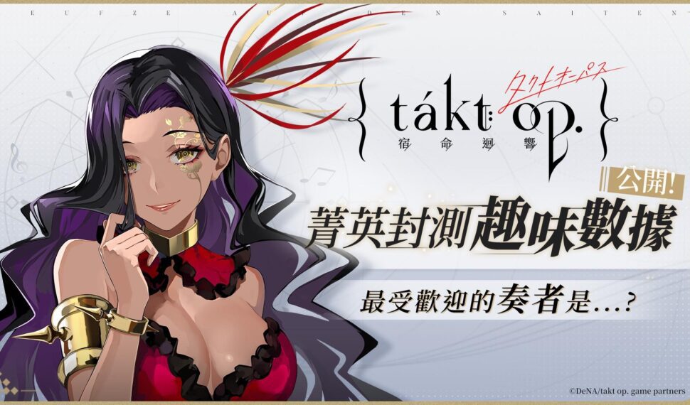 《宿命迴響》聯合菁英封測順利落幕 奏者人氣王由她拿下! 《宿命迴響》聯合菁英封測順利落幕 奏者人氣王由她拿下!