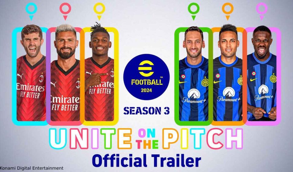 eFootball™ 2024為玩家帶來包括新遊戲模式與改善的更新