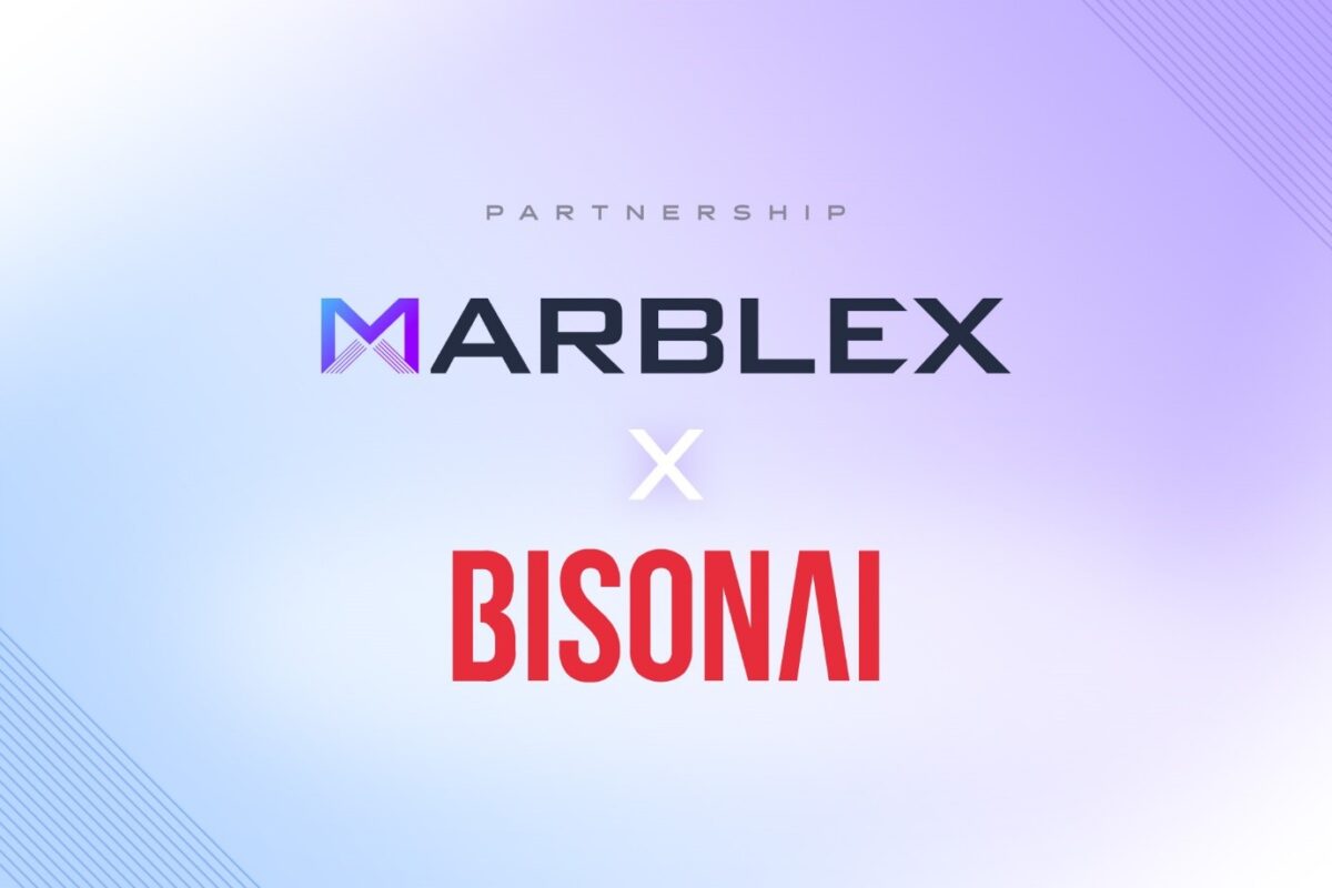 MARBLEX宣布攜手全球性區塊鏈公司「Bisonai」 建立策略合作夥伴關係