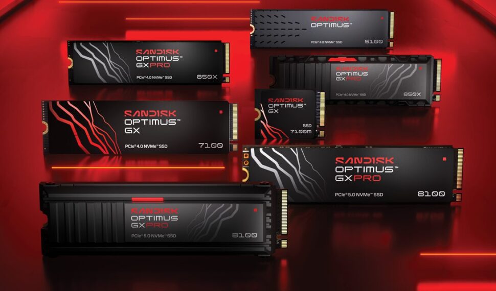 效能玩家必看！SanDisk 發表 Optimus 全新品牌 GX 與 GX PRO 鎖定專業創作者與電競市場