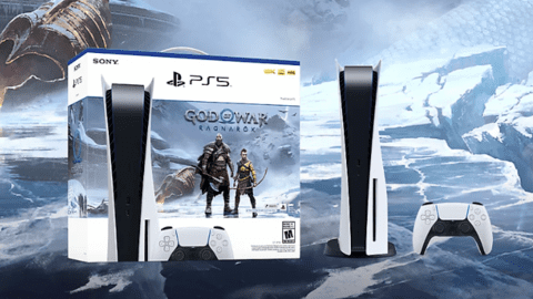 PS5 戰神諸神黃昏捆綁包限時降價 50 美元 PS5 戰神諸神黃昏捆綁包限時降價 50 美元