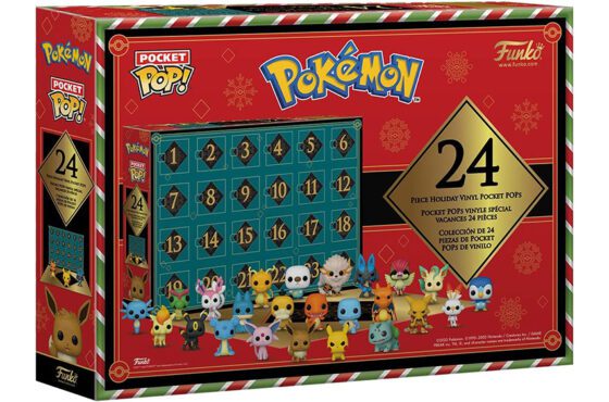 購買 24 件迷你 Pokemon Funko 流行音樂，享受這款打折的 2023 年降臨節日曆