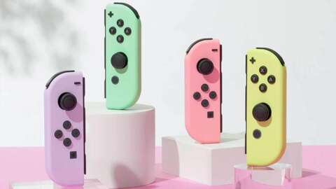 任天堂新推出的粉彩 Joy-Con 非常賞心悅目