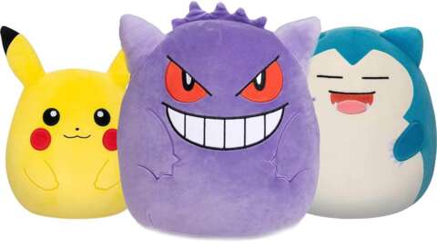 令人抱抱的 Snorlax Pokemon Squishmallow 在亞馬遜打折