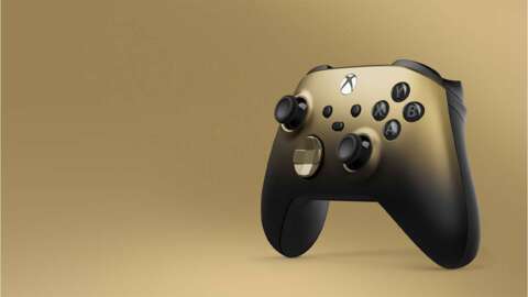 全新 Xbox Gold Shadow 控制器預購現已開始 全新 Xbox Gold Shadow 控制器預購現已開始