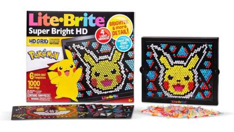 Pokemon Lite-Brite 玩具超迷人，現已上市