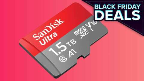 SanDisk 1.5TB MicroSD 黑色星期五優惠 – 擴展您的 Steam Deck 或 Nintendo Switch 儲存空間。