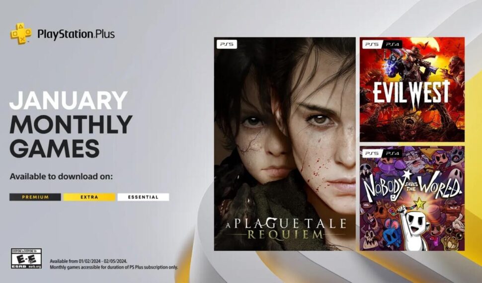 2024 年 1 月 PlayStation Plus 免費遊戲揭曉 2024 年 1 月 PlayStation Plus 免費遊戲揭曉