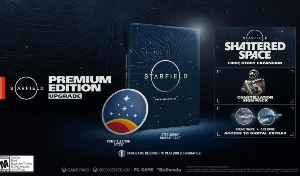 Starfield 高級升級版附 Steelbook 保護殼超便宜