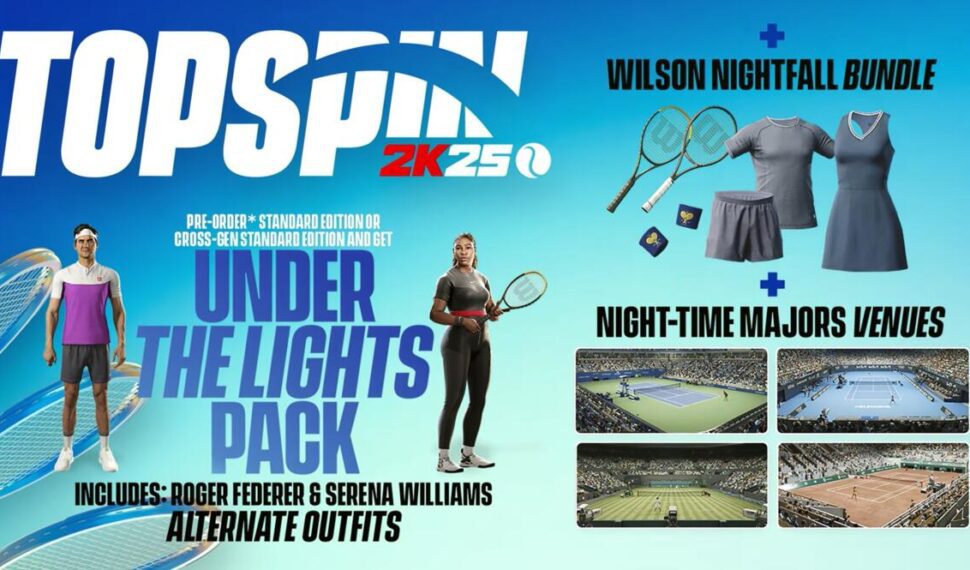 Xbox 下週發表前的 TopSpin 2K25 預購優惠