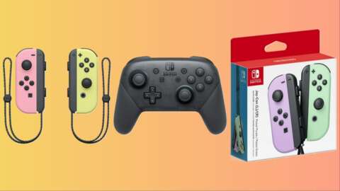 Nintendo Switch Joy-Con 和 Pro 控制器在沃爾瑪獲得罕見折扣