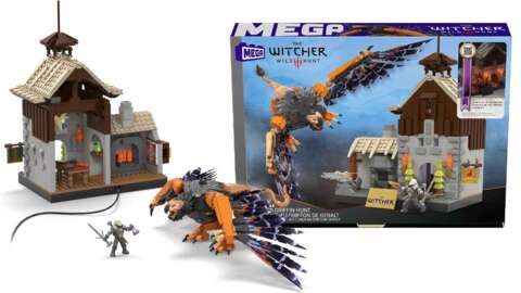 亞馬遜推出 Witcher 3 Mega Construx 拼砌套件 60% 折扣