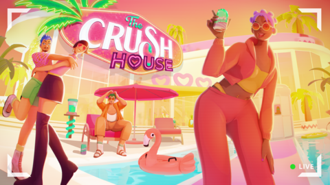 The Crush House 讓您在芭比風格的夢想屋中舉辦 90 年代的真人秀