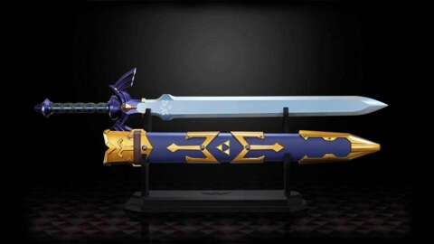 Zelda Master Sword Replica在亞馬遜上略有折扣。