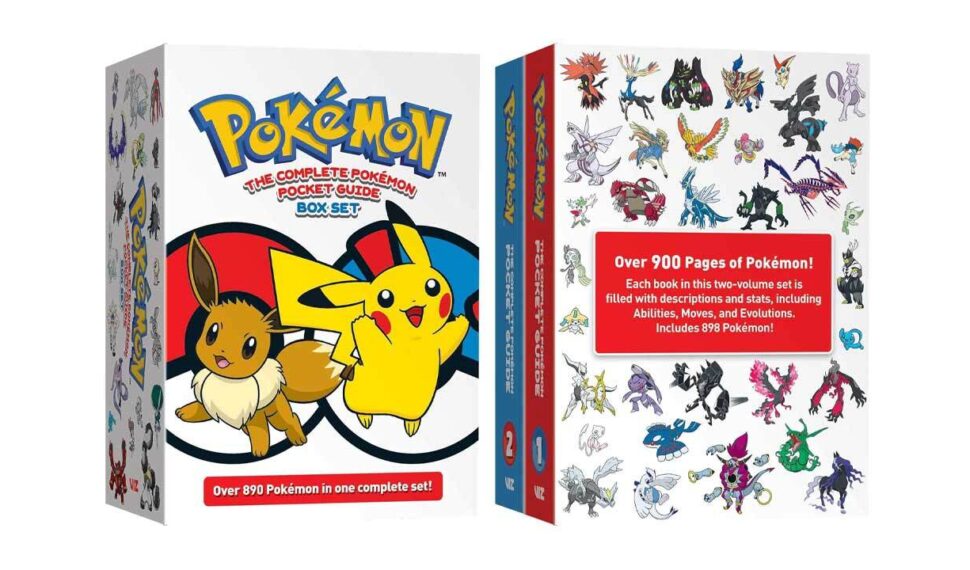 寵物小精靈口袋指南套裝落到$ 20-898 pokemon遍布1,100頁