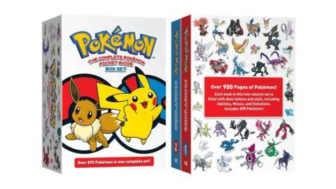 完整的 Pokemon 口袋指南盒套裝包含 1,100 頁 Poke 事實，僅售 29 美元