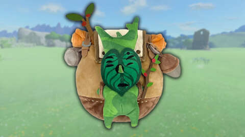 你可以幫助這個 Zelda Korok 毛絨玩具聯繫它的朋友(你) 你可以幫助這個 Zelda Korok 毛絨玩具聯繫它的朋友(你)