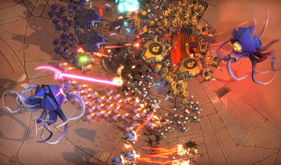Battle Aces 是一款即時策略遊戲，比賽時間不超過 10 分鐘