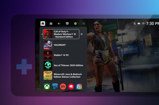 Xbox 遊戲欄更新簡化了小螢幕體驗