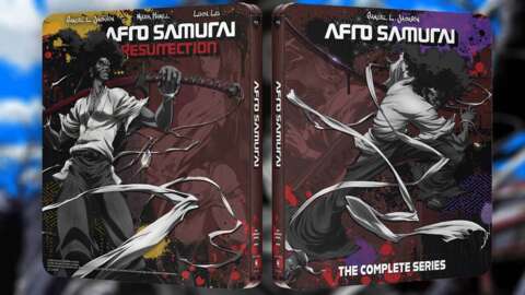 Afro Samurai系列和電影Steelbook Collection獲得了很好的折扣 Afro Samurai系列和電影Steelbook Collection獲得了很好的折扣