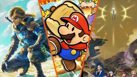 Nintendo Switch 獨家遊戲獲得巨額限時折扣，包括《薩爾達傳說》和《瑪利歐遊戲》