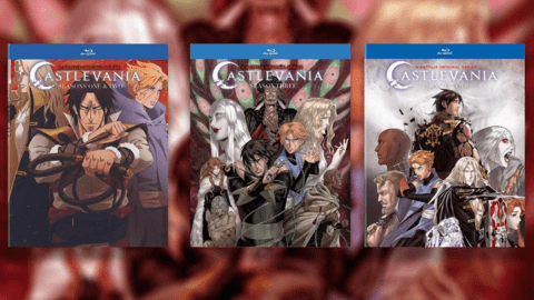 snag of Castlevania動畫系列的所有四個季節，以39美元的b2g1免費銷售