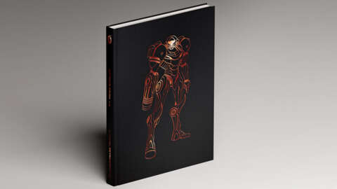 Metroid Prime 1-3：視覺回顧展具有金屬藝術的布料蓋