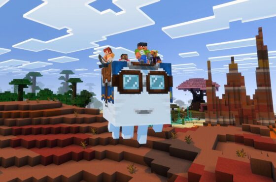 Minecraft的Happy Ghasts為遊戲添加了新的飛行技工